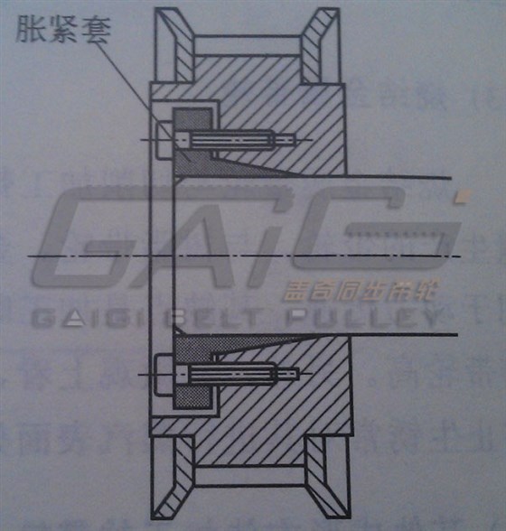 同步帶輪與軸銜接方法